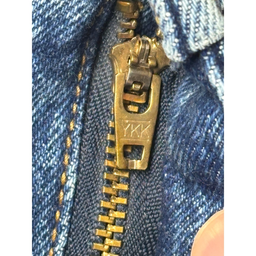 NWOT Vintage 90/80s Guess Jeans 12 Medium Wash Straight Leg Denim USA 24x28 - Picture 3 of 14